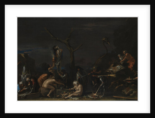 Witches at their Incantations, c. 1646 by Salvatore Rosa