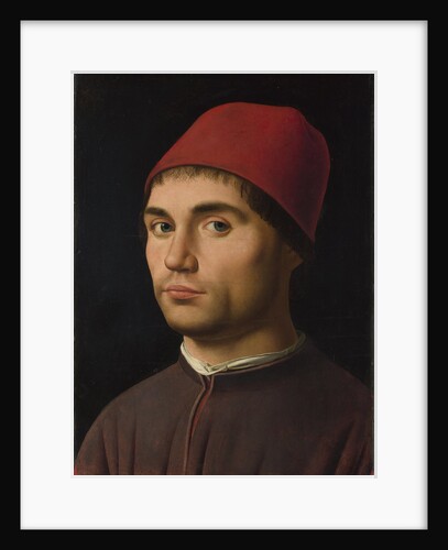 Portrait of a man, ca 1475 by Antonello da Messina