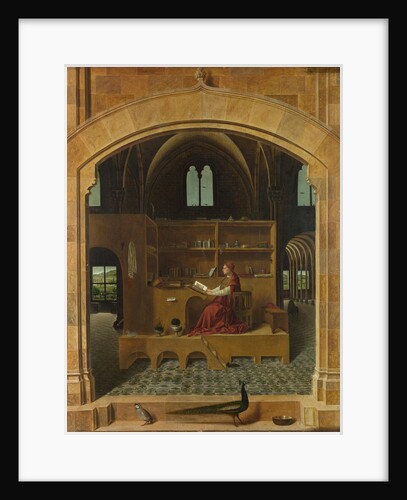 Saint Jerome in his Study, ca 1475 by Antonello da Messina