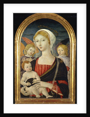 Madonna with Child and Angels, ca 1470 by Matteo di Giovanni