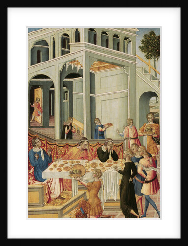 The Head of Saint John the Baptist Brought before Herod, 1455-1460 by Giovanni di Paolo