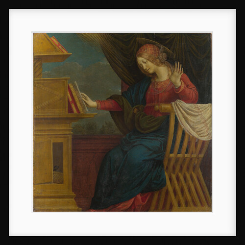 The Virgin Mary (Panel from an Altarpiece: The Annunciation), before 1511 by Gaudenzio Ferrari