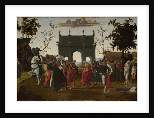The Story of Griselda. Part I: Marriage, c.1490-1495 by Master of the Story of Griselda