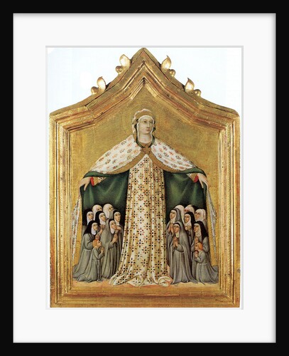 Madonna della Misericordia (Madonna of Mercy), 1440s by Sano di Pietro