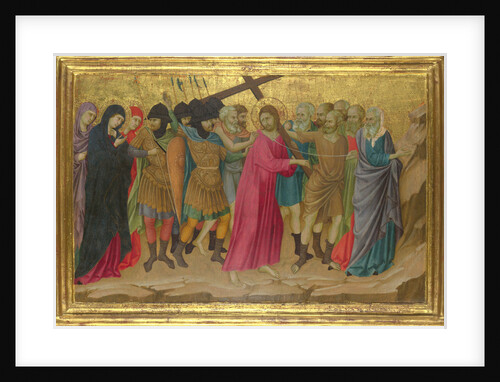 The Way to Calvary by Ugolino di Nerio