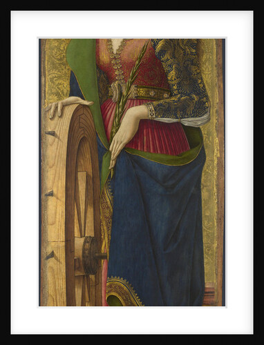 Saint Catherine of Alexandria, 1476 by Carlo Crivelli