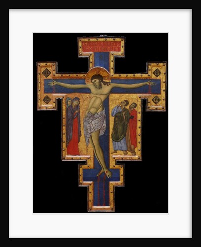 Crusifix, c. 1260-1270 by (Maestro di San Francesco) Master of Saint Francis