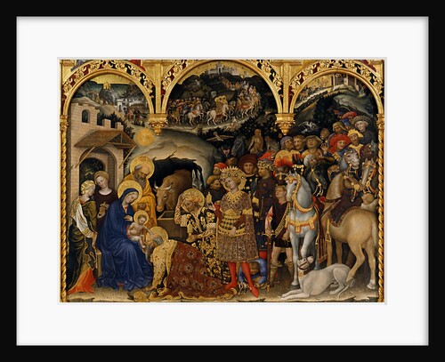 The Adoration of the Magi, 1423 by Gentile da Fabriano
