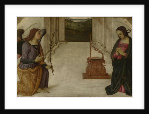 The Annunciation, Late 15th cen by Giannicola di Paolo