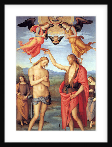 Baptism of Christ, c. 1512 by Perugino