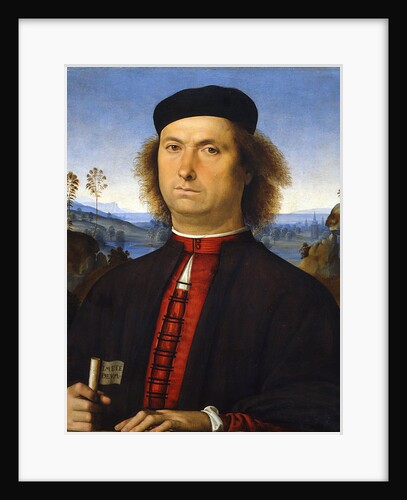 Portrait of Francesco delle Opere, 1494 by Perugino