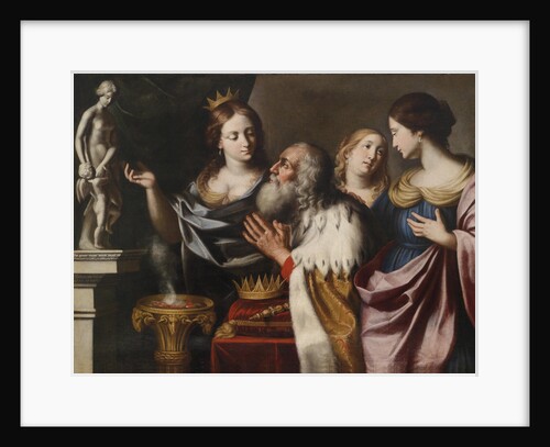 King Solomons wives lead him into idolatry by Giovanni Venanzi di Pesaro