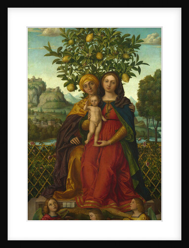 The Virgin and Child with Saint Anne, ca 1510-1520 by Girolamo dai Libri