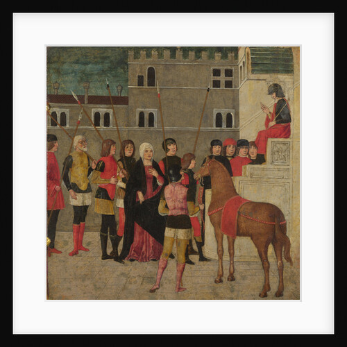 The Justice of Trajan, Between 1475 and 1500 by Italian master