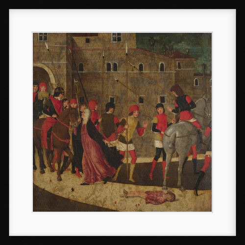 The Widows Petition, Between 1475 and 1500 by Italian master