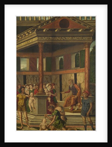 The Massacre of the Innocents with Herod, ca 1510-1520 by Girolamo Mocetto