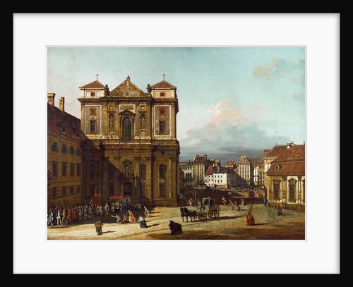 The Freyung iin Vienna, from the Northwest, Between 1758 and 1761 by Bernardo Bellotto
