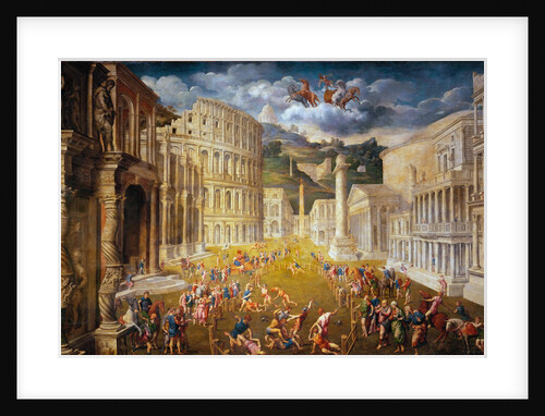 Fighting gladiators, c. 1560 by Paris Bordone