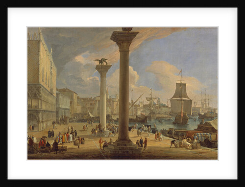 The Molo with the Ducal Palace, c. 1710 by Luca Carlevaris