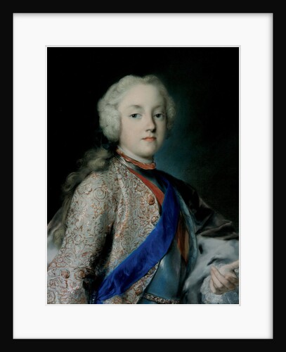 Crown Prince Frederick Christian of Saxony, 1739-1740 by Rosalba Giovanna Carriera