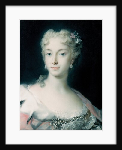 Maria Theresa, Archduchess of Habsburg, 1730 by Rosalba Giovanna Carriera