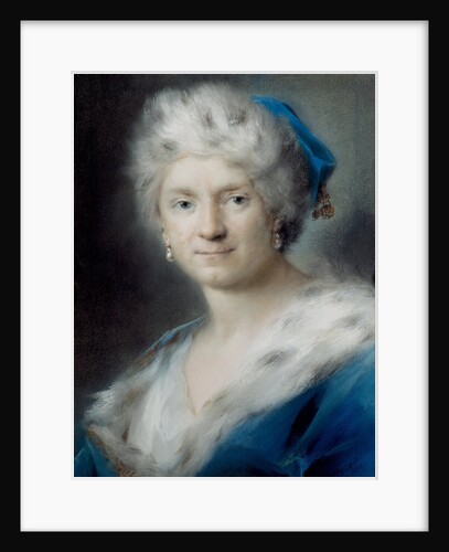 Self-Portrait as Winter, 1731 by Rosalba Giovanna Carriera