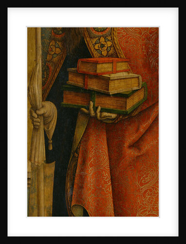 Saint Augustine, 1480s by Carlo Crivelli