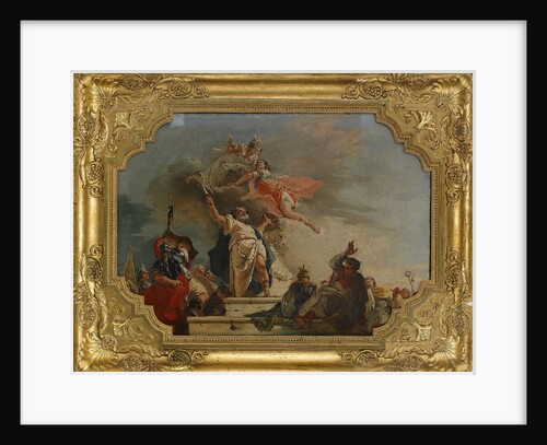 The Sacrifice of Iphigenia, 18th century by Francesco Fontebasso