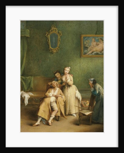 The Tickle, c. 1755 by Pietro Longhi