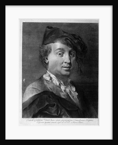 Carlo Goldoni, Mid of the 18th cen by Gian Battista Piazzetta