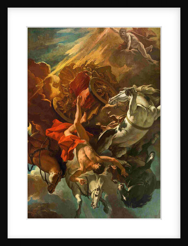 The fall of Phaeton by Sebastiano Ricci