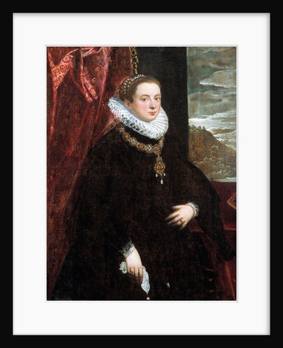 Lady in Black, 1560s by Domenico Tintoretto