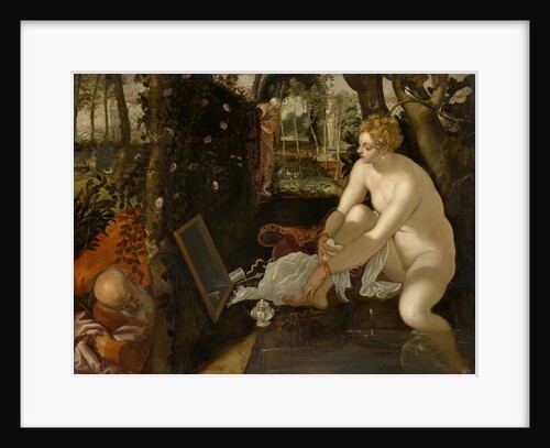 Susanna and the Elders, ca 1555 by Jacopo Tintoretto