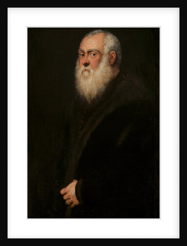 Man with a White Beard, c. 1570 by Jacopo Tintoretto