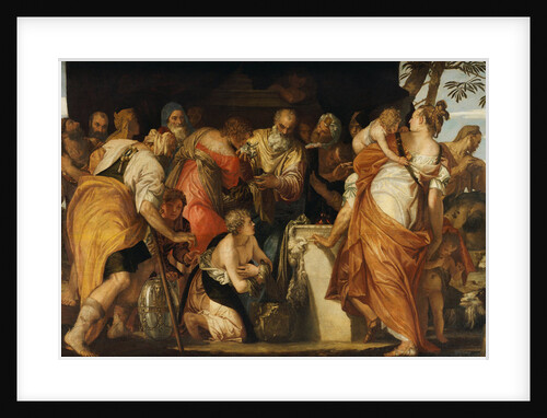The Anointing of David, ca 1555 by Paolo Veronese