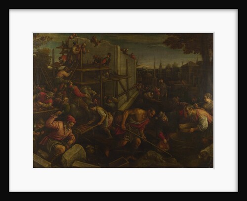 The Tower of Babel, ca. 1600 by Leandro Bassano