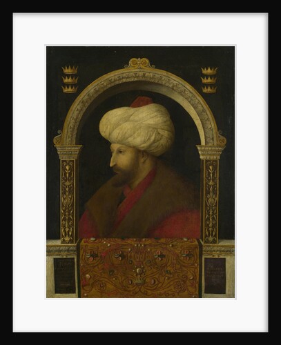 The Sultan Mehmet II, 1480 by Gentile Bellini
