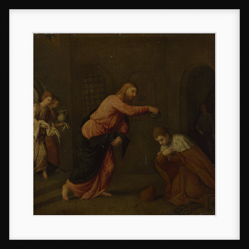Christ baptising Saint John the Martyr of Alexandria, c. 1565 by Paris Bordone
