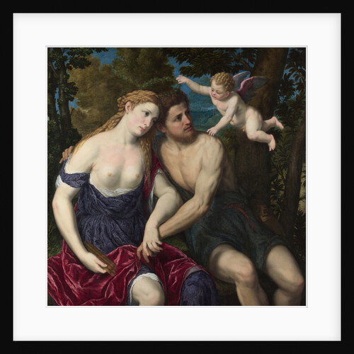 A Pair of Lovers, 1556-1559 by Paris Bordone