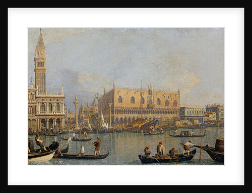 View of the Doge's Palace in Venice by Giovanni Antonio Canaletto