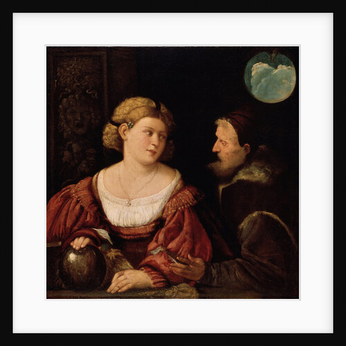 Seduction (Old Man and a Young Woman), 1515-1516 by Giovanni Cariani