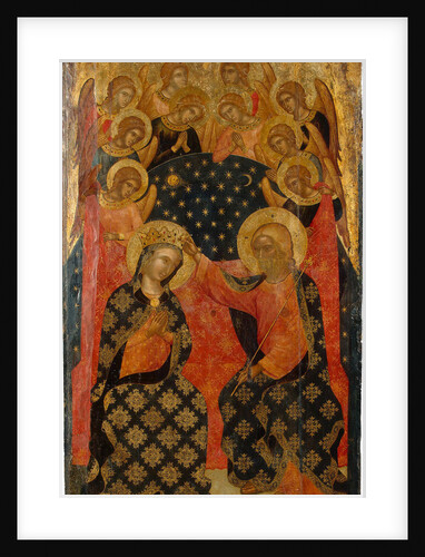 The Coronation of the Virgin, 1360s by Caterino Veneziano I
