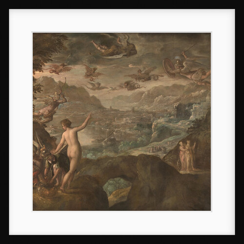 Landscape with the Expulsion of the Harpies, ca 1590 by Paolo Fiammingo