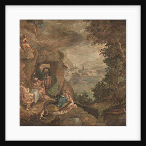 Landscape with a Scene of Enchantment, ca 1590 by Paolo Fiammingo