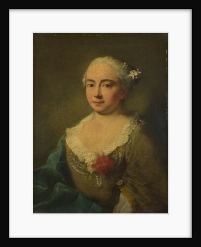 Caterina Penza, ca 1760 by Alessandro Longhi