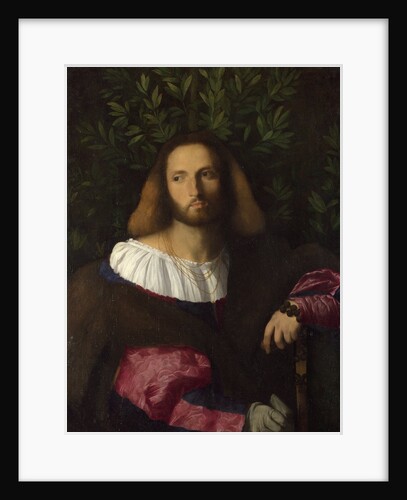 Portrait of a Poet (Ludovico Ariosto), c. 1516 by Jacopo Palma il Vecchio the Elder