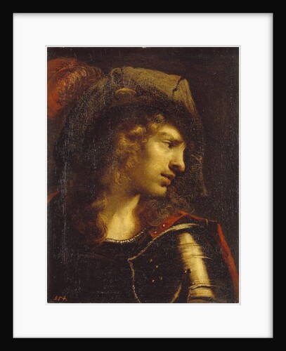 Head of the young warrior by Pietro della Vecchia