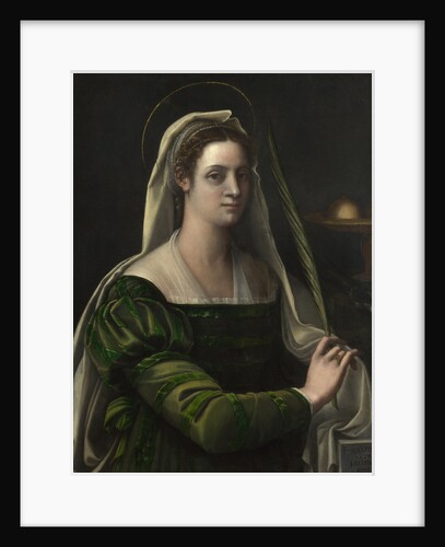 Saint Agatha, c.1540 by Sebastiano del Piombo