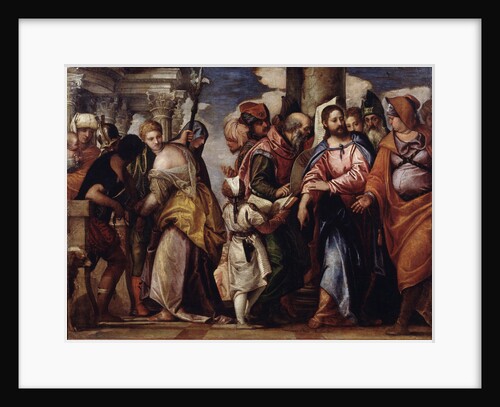 Christ and the Woman Taken in Adultery by Paolo Veronese