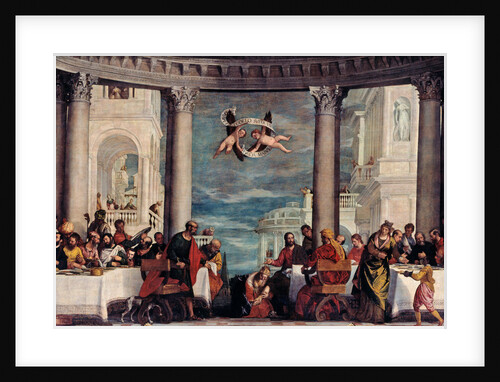 Feast in the House of Simon the Pharisee, 1570 by Paolo Veronese